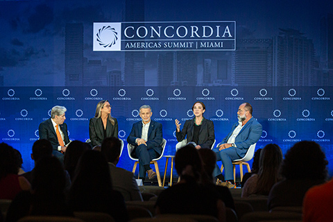 Concordia Americas Summit panel